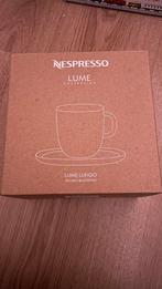 Lume Lungo Nespresso kopjes met schotel, Nieuw, Ophalen of Verzenden