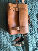 Old school tas originalruitertassen, Sieraden, Tassen en Uiterlijk, Tassen | Schooltassen, Ophalen, Zo goed als nieuw, Rugtas