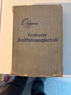 Duits Technisch Boek - Kraftfahrzeugtechnik, Ophalen of Verzenden, Gelezen, Autotechniek