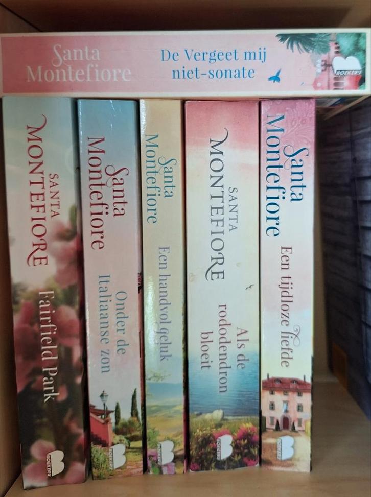 nog 5 x Santa Montefiore voor € 10,=., Boeken, Historische romans, Zo goed als nieuw, Ophalen of Verzenden