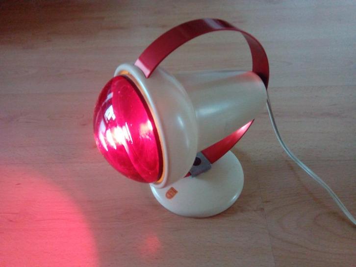 Retro / Vintage / Werkend Warmte lamp, Verzamelen, Retro, Huis en Inrichting, Ophalen of Verzenden