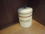 Vintage Beschuitblik, Ophalen, Gebruikt