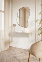 Kaptafel Vesper zwevend - 90cm / Greige (NADUVI), 50 tot 100 cm, Nieuw, Ophalen of Verzenden, 25 tot 50 cm