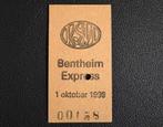 Treinkaartje VSM ‘Bentheim Express’ (1999), Ophalen of Verzenden, Gebruikt, Trein