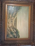 duinlandschap met uitzicht op zee, Antiek en Kunst, Ophalen of Verzenden