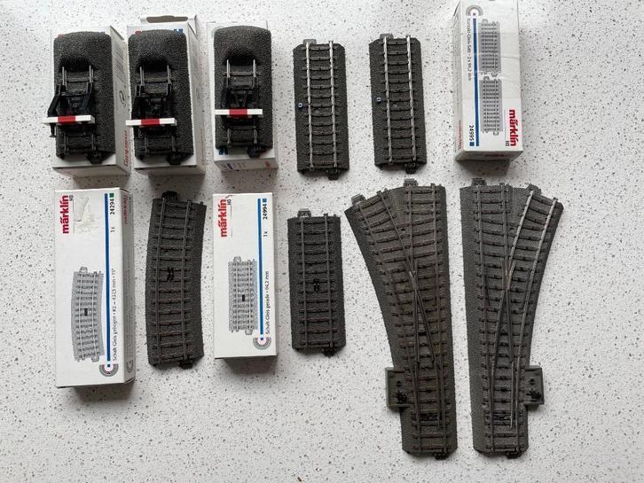 Marklin partij c-rails set 1, Hobby en Vrije tijd, Modeltreinen | H0, Gebruikt, Rails, Wisselstroom, Märklin, Ophalen of Verzenden