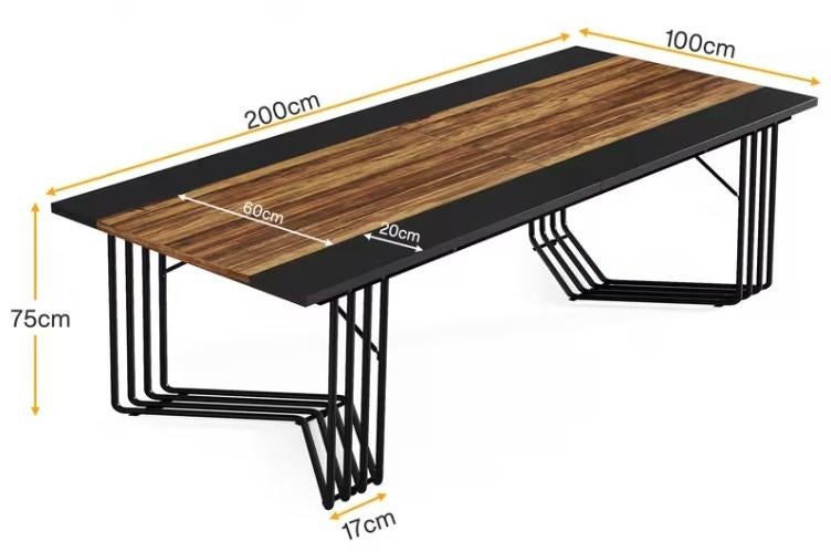 Vergadertafel, Huis en Inrichting, Bureaus, Ophalen, Zo goed als nieuw