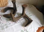 2 oude schoenleesten ijzer, Antiek en Kunst, Curiosa en Brocante, Ophalen