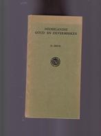 Nederlandse Goud en Zilvermerken boekje, Ophalen of Verzenden, Gebruikt