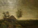 Olieverfschilderij Hugo van Schaik, Antiek en Kunst, Kunst | Schilderijen | Klassiek, Ophalen