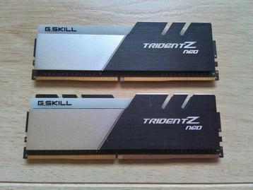 G.Skill Trident Z Neo 2x 8GB RAM - DDR4 - 3600 MT/s beschikbaar voor biedingen