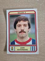 Panini Voetbal 80 John Havermans Willem II, Verzamelen, Ophalen of Verzenden, Zo goed als nieuw, Willem II, Poster, Plaatje of Sticker