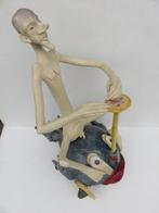 man op vis, Antiek en Kunst, Kunst | Designobjecten, Ophalen