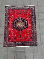 Perzische tapijt Afshar 212*165 cm, Zwart, 200 cm of meer, Ophalen of Verzenden, Zo goed als nieuw