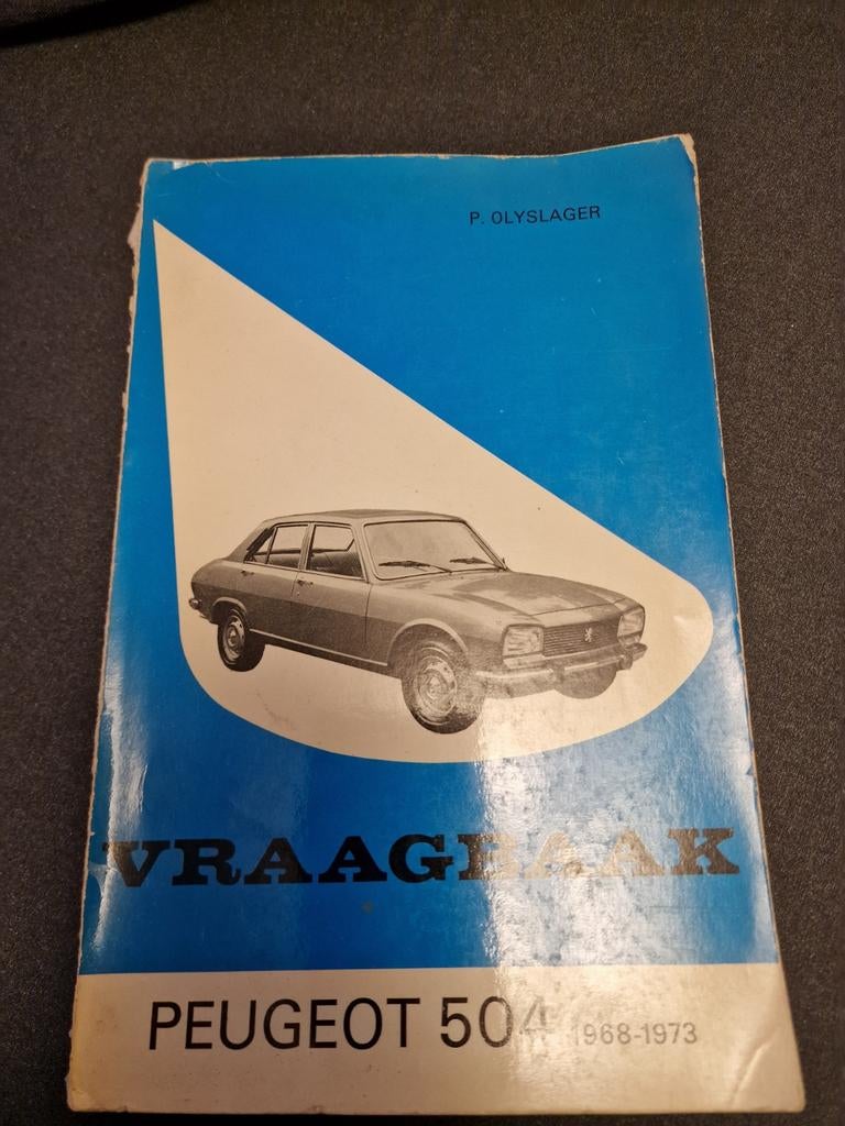 Peugeot 504 Vraagbaak 1968-1973, Auto diversen, Handleidingen en Instructieboekjes, Ophalen