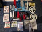 Wii + diverse extra's, Ophalen of Verzenden, Gebruikt, Met 3 controllers of meer, Met games