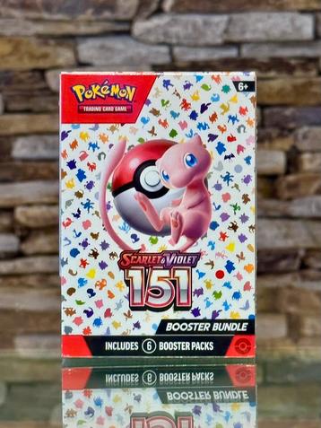 🔥POKEMON SV 151 BOOSTER BUNDLE BB beschikbaar voor biedingen