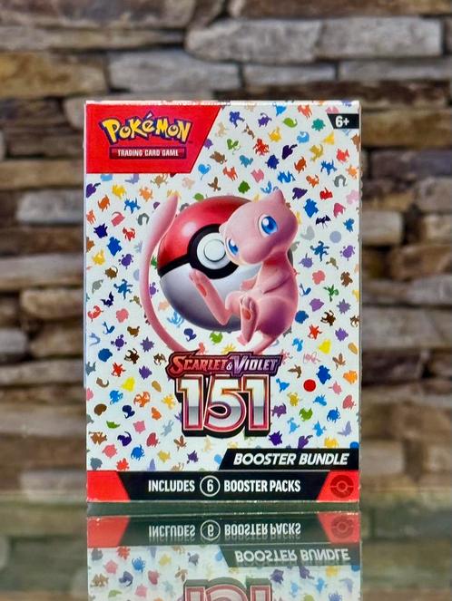 🔥POKEMON SV 151 BOOSTER BUNDLE BB, Hobby en Vrije tijd, Verzamelkaartspellen | Pokémon, Nieuw, Booster, Ophalen of Verzenden