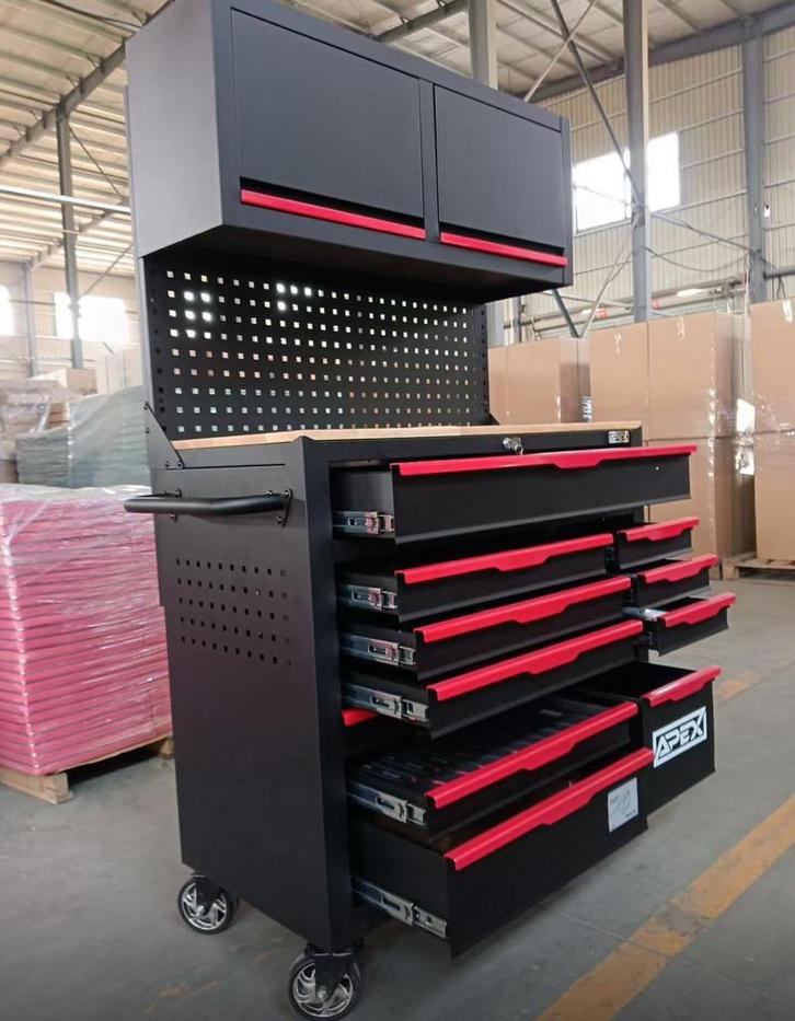 Apex Werkbank met Gereedschapswagen - Nieuw, Doe-het-zelf en Verbouw, Werkbanken, Nieuw, 70 tot 120 cm, Ophalen