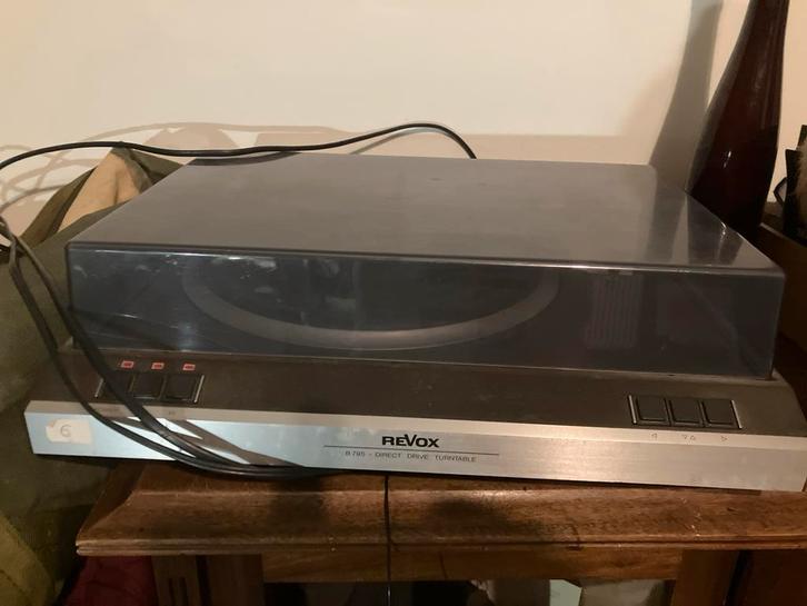 Revox B795 Direct Drive Platenspeler opknapper, Audio, Tv en Foto, Platenspelers, Gebruikt, Platenspeler, Overige merken, Automatisch