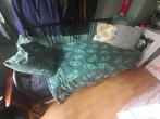 Z.g.a.n. IKEA bedbank type Fyresdal, Huis en Inrichting, Ophalen, Zwart, Tweepersoons, Zo goed als nieuw
