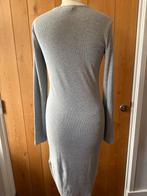 H&M Grijze Rib Jurk Maat 40, Kleding | Dames, Jurken, Maat 38/40 (M), H&M, Ophalen of Verzenden, Zo goed als nieuw