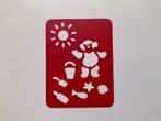 stencil - sjabloon - embossing - nr 5, Ophalen, Zo goed als nieuw, Dieren, Pons of Mal