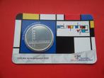 Nederland 5 Euromunt coincard Piet Mondriaan vijfje 2022., Verzenden, Koningin Beatrix, Euro's, Losse munt