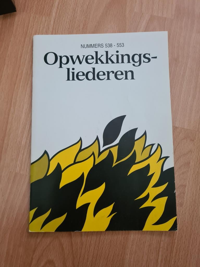 Muziekblad muziekboek opwekkingsliederen, met muzieknoten, Muziek en Instrumenten, Ophalen of Verzenden, Gebruikt, Artiest of Componist