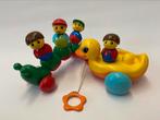 Lego Duplo vintage rups, poppetjes en trek eend, Kinderen en Baby's, Duplo, Gebruikt, Ophalen of Verzenden, Losse stenen