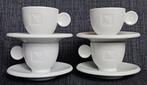 4x Nespresso kop en schotel espresso (porselein), Ophalen, Zo goed als nieuw, Overige stijlen, Kop(pen) en/of Schotel(s)