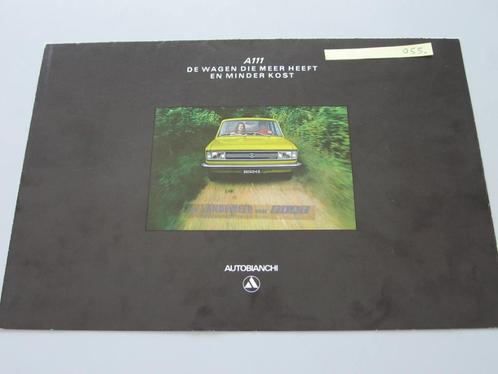 AB 055 AUTOBIANCHI A 111, folder, Boeken, Auto's | Folders en Tijdschriften, Zo goed als nieuw, Overige merken, Ophalen of Verzenden
