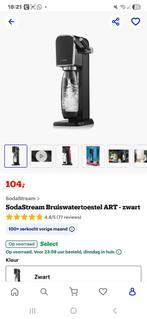 soda stream, Witgoed en Apparatuur, Bruiswatermachines, Ophalen of Verzenden, Zo goed als nieuw