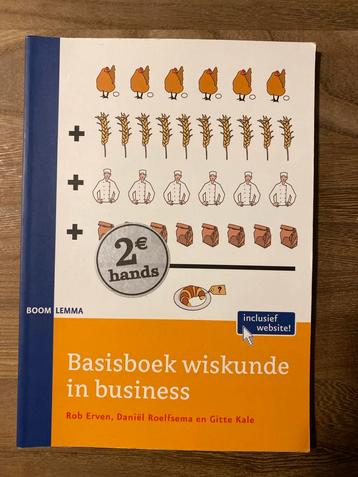 Basisboek Wiskunde in Business beschikbaar voor biedingen