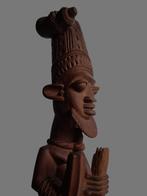 J.A. Fakeye Yoruba Nigeria Beeld gn fon baule lobi kuba fang, Verzenden