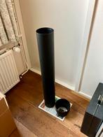 Enkelwandige kachelpijp 125mm + verloopstuk, Huis en Inrichting, Kachels, Ophalen of Verzenden, Gas