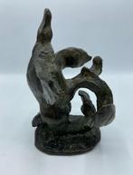 Nic Jonk (1928-1994) - Aarde en Water - Brons, Ophalen of Verzenden