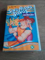 Disney SingAlongSongs van Hercules., Cd's en Dvd's, VHS | Kinderen en Jeugd, Alle leeftijden, Ophalen of Verzenden, Gebruikt, Tekenfilms en Animatie