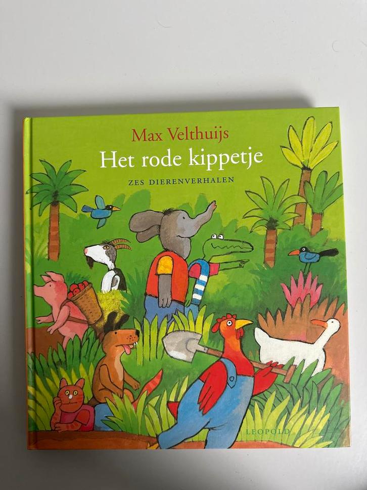Kinderboek: Het Rode Kippetje - Max Velthuijs, Boeken, Kinderboeken | Jeugd | onder 10 jaar, Zo goed als nieuw, Fictie algemeen
