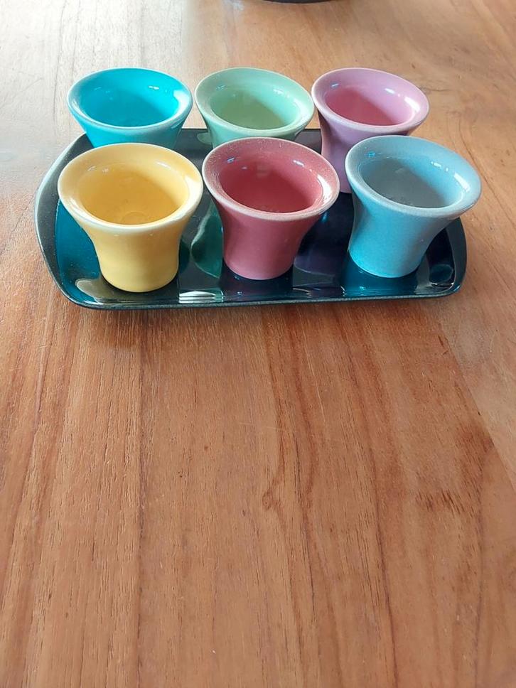 Villeroy & Boch Eierdopjes Set, Antiek en Kunst, Curiosa en Brocante, Ophalen of Verzenden