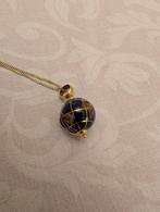 Zilveren Wereldbol Hanger, Gebruikt, Overige voorstellingen, Ophalen of Verzenden, Zilver