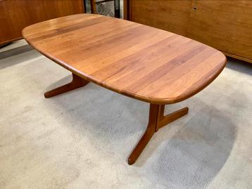 Vintage Salontafel Deense stijl Massief hout beschikbaar voor biedingen
