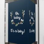 Geboortebord - Oh baby it's a Boy van Minimou, Ophalen of Verzenden, Nieuw, Geboortebord