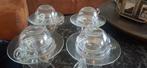 Pickwick Theeset - 4 Stuks, Huis en Inrichting, Keuken | Servies, Ophalen of Verzenden, Effen, Kop(pen) en/of Schotel(s), Glas