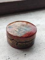 Chinese Kasjmir papier-maché sieraden doosje, Antiek en Kunst, Kunst | Niet-Westerse kunst, Ophalen of Verzenden