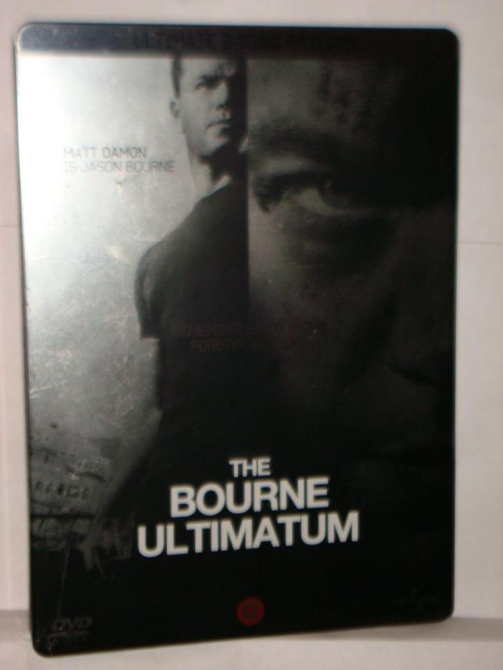 DVD - The Bourne Ultimatum met Matt Damon (steelbook), Cd's en Dvd's, Dvd's | Thrillers en Misdaad, Zo goed als nieuw, Actiethriller