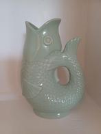 Decoratief Vis Vaasje/Karaf  19cm, Aardewerk of Porselein, Ophalen of Verzenden, Zo goed als nieuw, Minder dan 50 cm