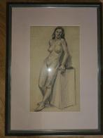 Harrie Kuyten  Conte Krijt tekening, Ophalen