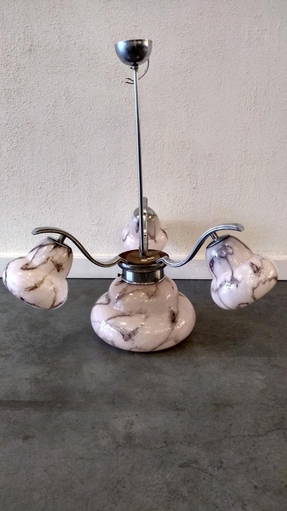 art deco kroonluchter, Antiek en Kunst, Antiek | Lampen, Ophalen