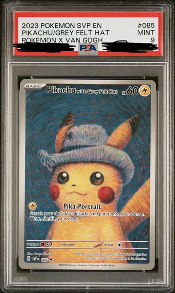 Pokemon Pikachu with Grey Felt Hat PSA9 beschikbaar voor biedingen